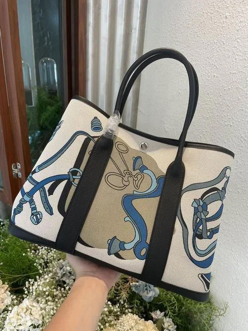 Hermes Original Garden Party Tote Authentic Negonda Leather