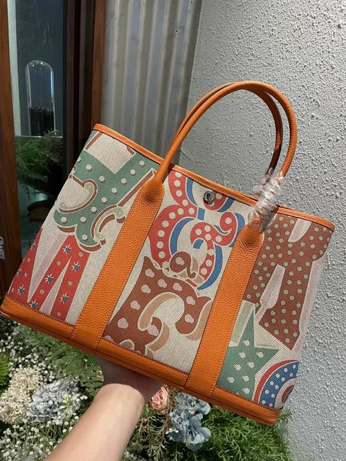 Hermes Original Garden Party Tote Authentic Negonda Leather