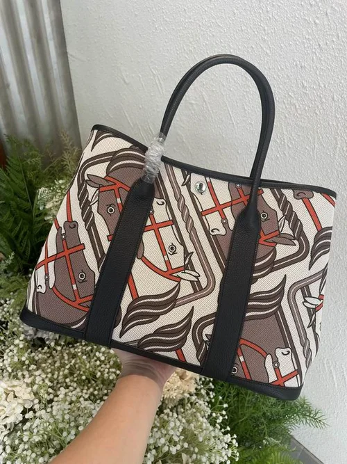 Hermes Original Garden Party Tote Authentic Negonda Leather