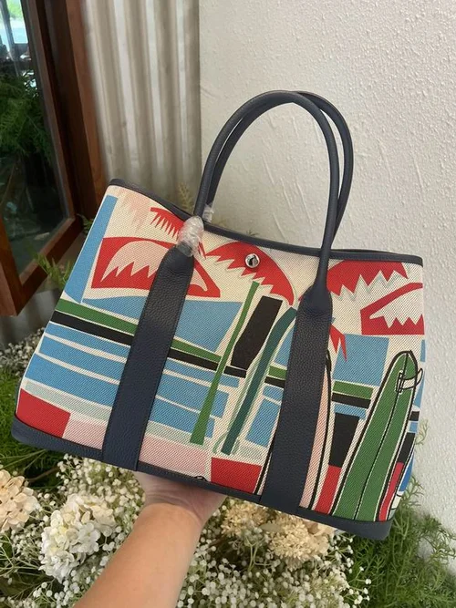 Hermes Original Garden Party Tote Authentic Negonda Leather