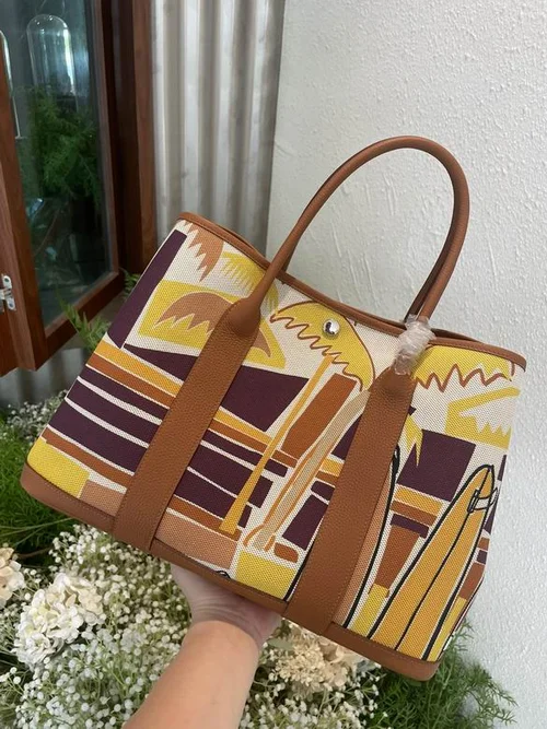 Hermes Original Garden Party Tote Authentic Negonda Leather