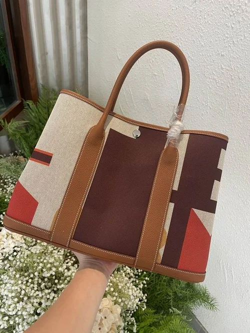 Hermes Original Garden Party Tote Authentic Negonda Leather