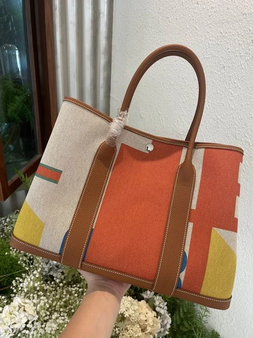 Hermes Original Garden Party Tote Authentic Negonda Leather