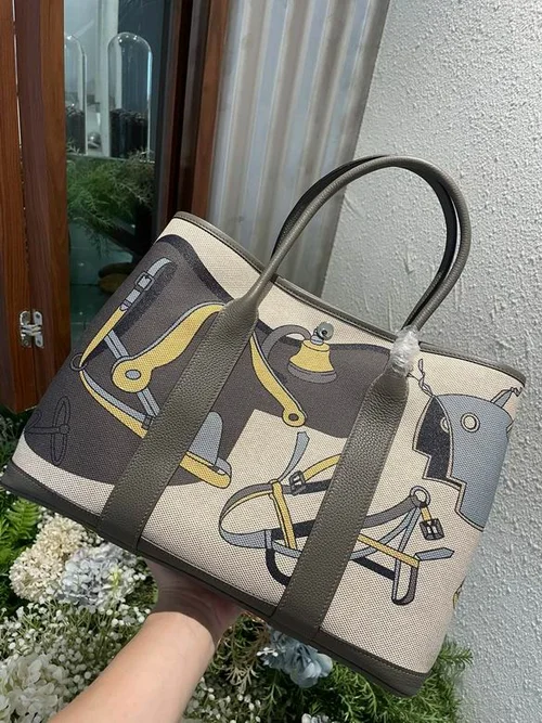 Hermes Original Garden Party Tote Authentic Negonda Leather