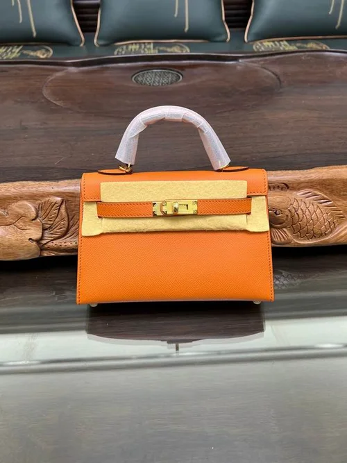 Hermes Original Herbag Zip Authentic Canvas Leather