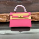 Hermes Original Herbag Zip Authentic Canvas Leather