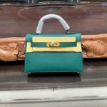 Hermes Original Herbag Zip Authentic Canvas Leather