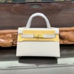 Hermes Original Herbag Zip Authentic Canvas Leather