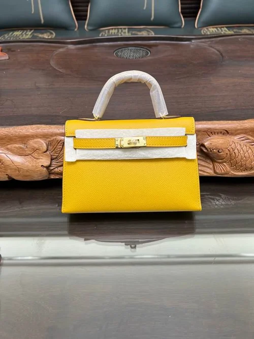 Hermes Original Herbag Zip Authentic Canvas Leather