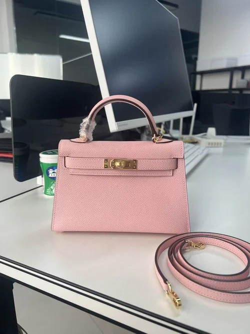 Hermes Original Herbag Zip Authentic Canvas Leather