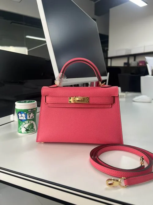 Hermes Original Herbag Zip Authentic Canvas Leather