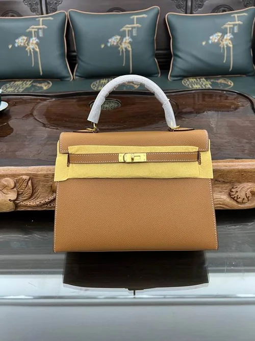 Hermes Original Herbag Zip Authentic Canvas Leather