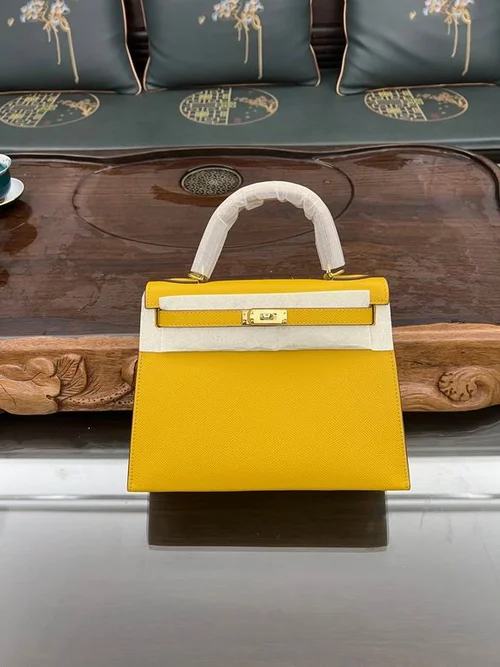 Hermes Original Herbag Zip Authentic Canvas Leather