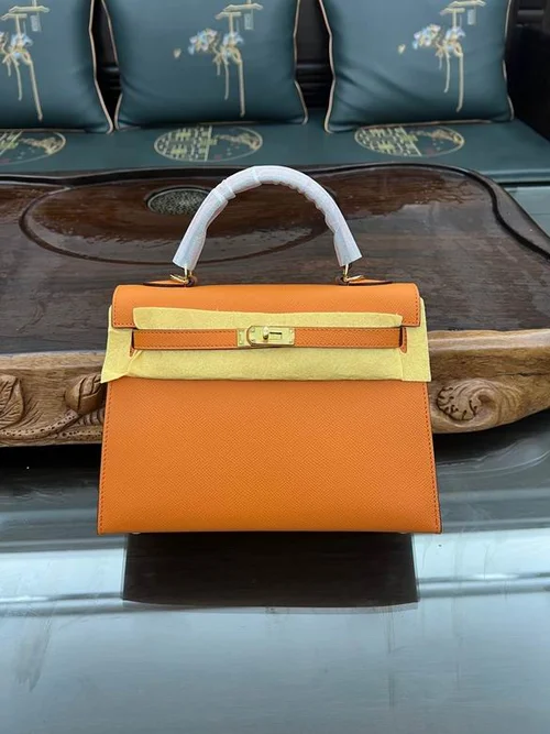 Hermes Original Herbag Zip Authentic Canvas Leather