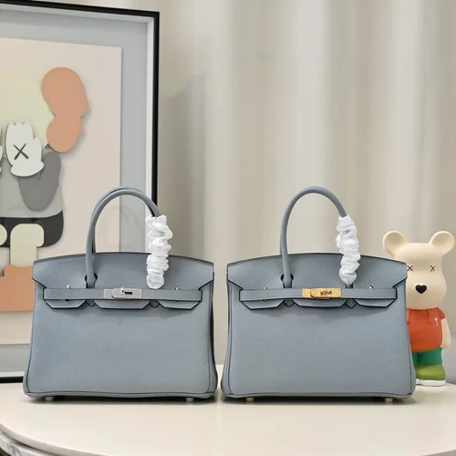 Hermes Original Herbag Zip Authentic Canvas Leather