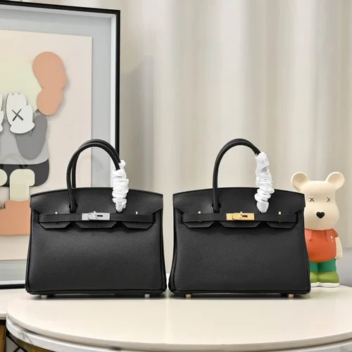 Hermes Original Herbag Zip Authentic Canvas Leather