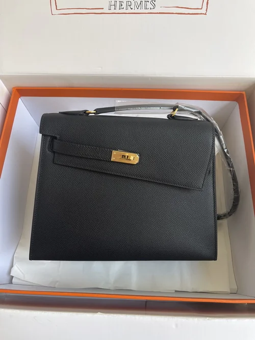 Hermes Original Kelly Bag Authentic Togo Leather Luxury