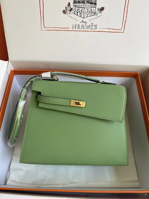 Hermes Original Kelly Bag Authentic Togo Leather Luxury