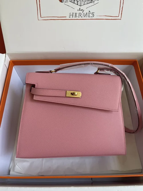 Hermes Original Kelly Bag Authentic Togo Leather Luxury