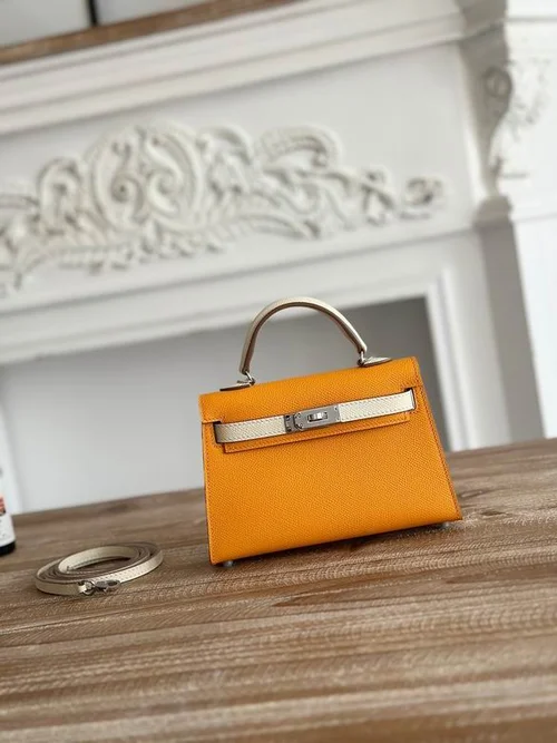 Hermes Original Kelly Bag Authentic Togo Leather Luxury