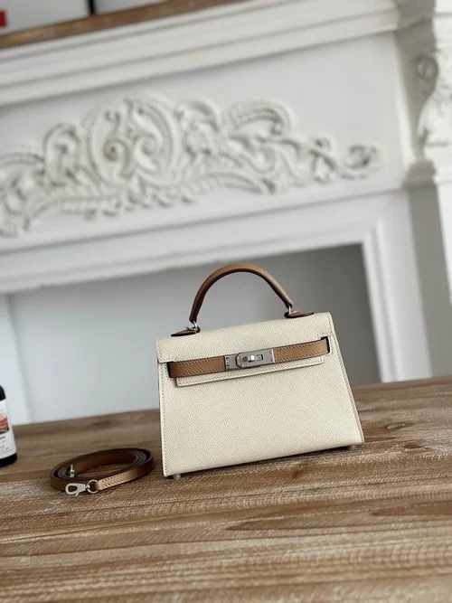 Hermes Original Kelly Bag Authentic Togo Leather Luxury