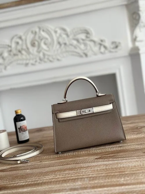 Hermes Original Kelly Bag Authentic Togo Leather Luxury