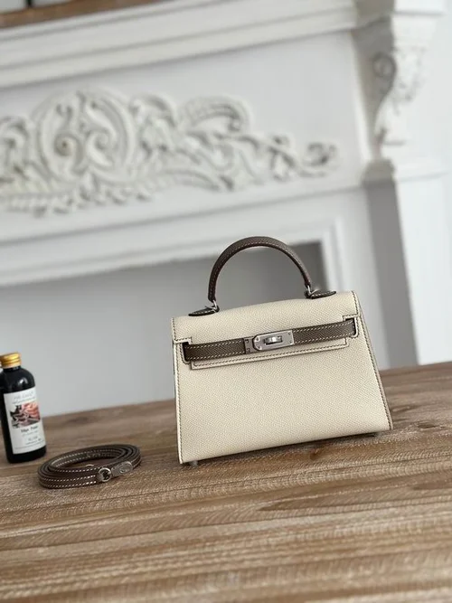 Hermes Original Kelly Bag Authentic Togo Leather Luxury