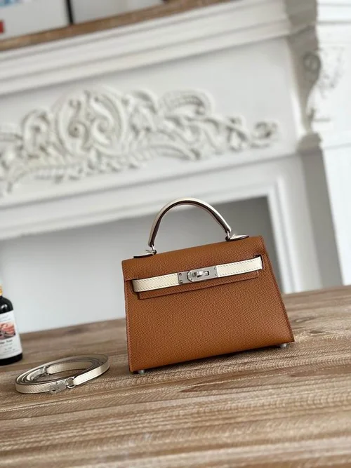 Hermes Original Kelly Bag Authentic Togo Leather Luxury