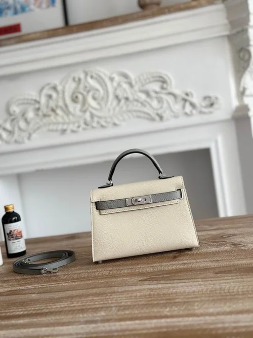 Hermes Original Kelly Bag Authentic Togo Leather Luxury