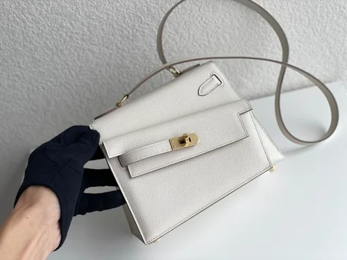 Hermes Original Kelly Bag Authentic Togo Leather Luxury