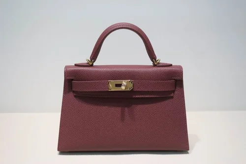 Hermes Original Kelly Bag Authentic Togo Leather Luxury