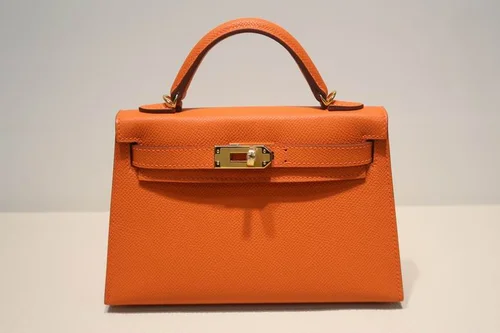 Hermes Original Kelly Bag Authentic Togo Leather Luxury