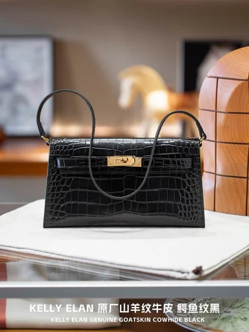 Hermes Original Kelly Bag Authentic Togo Leather Luxury