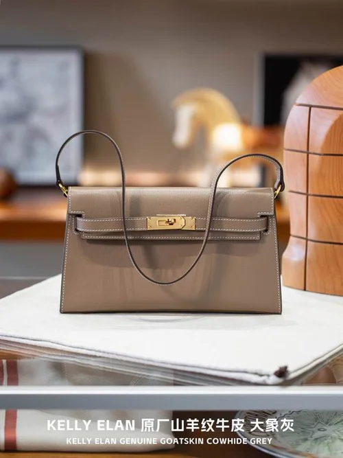 Hermes Original Kelly Bag Authentic Togo Leather Luxury