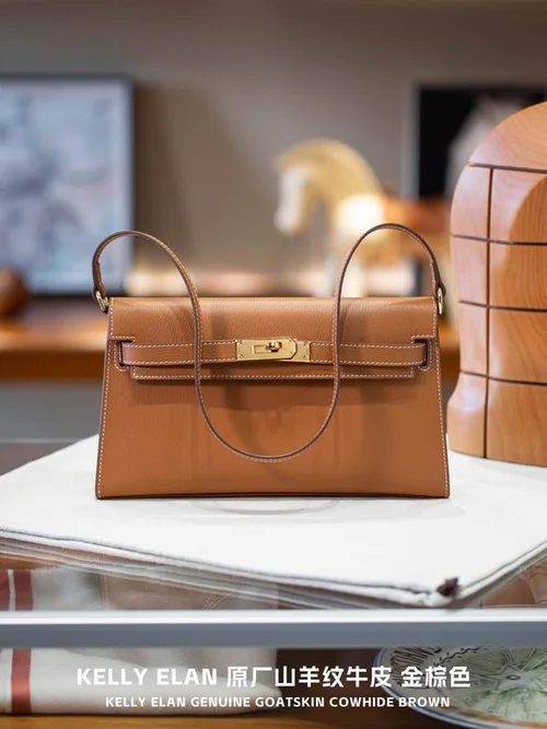 Hermes Original Kelly Bag Authentic Togo Leather Luxury