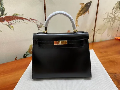Hermes Original Kelly Bag Authentic Togo Leather Luxury