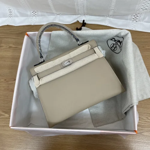 Hermes Original Kelly Bag Authentic Togo Leather Luxury