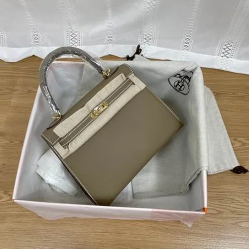 Hermes Original Kelly Bag Authentic Togo Leather Luxury