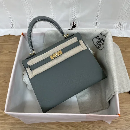 Hermes Original Kelly Bag Authentic Togo Leather Luxury