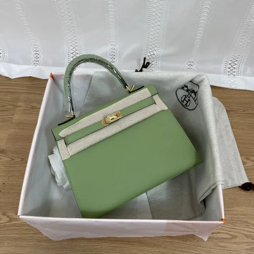Hermes Original Kelly Bag Authentic Togo Leather Luxury