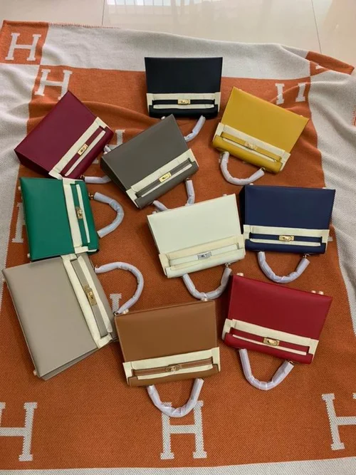Hermes Original Kelly Bag Authentic Togo Leather Luxury