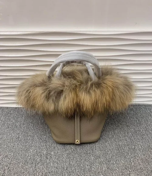 Hermes Original Picotin Lock Authentic Clemence Leather