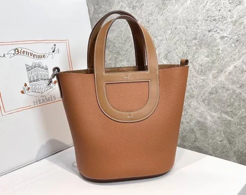 Hermes Original Picotin Lock Authentic Clemence Leather