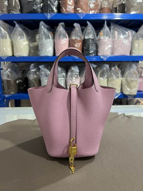 Hermes Original Picotin Lock Authentic Clemence Leather