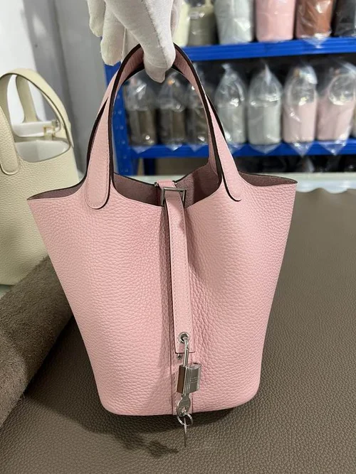 Hermes Original Picotin Lock Authentic Clemence Leather