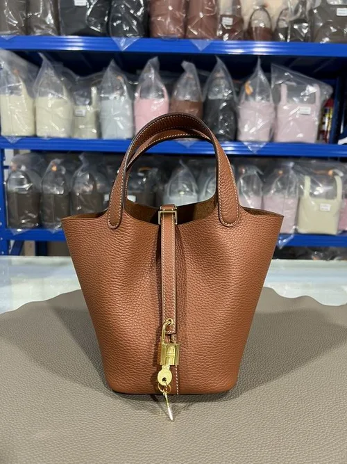 Hermes Original Picotin Lock Authentic Clemence Leather