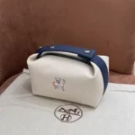 Hermes Original Trousse Bride A Brac Authentic Canvas Pouch