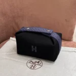 Hermes Original Trousse Bride A Brac Authentic Canvas Pouch