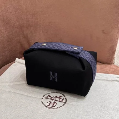 Hermes Original Trousse Bride A Brac Authentic Canvas Pouch