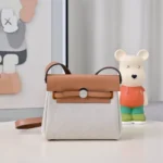 Hermes Original Backpack Large Authentic Canvas Leather